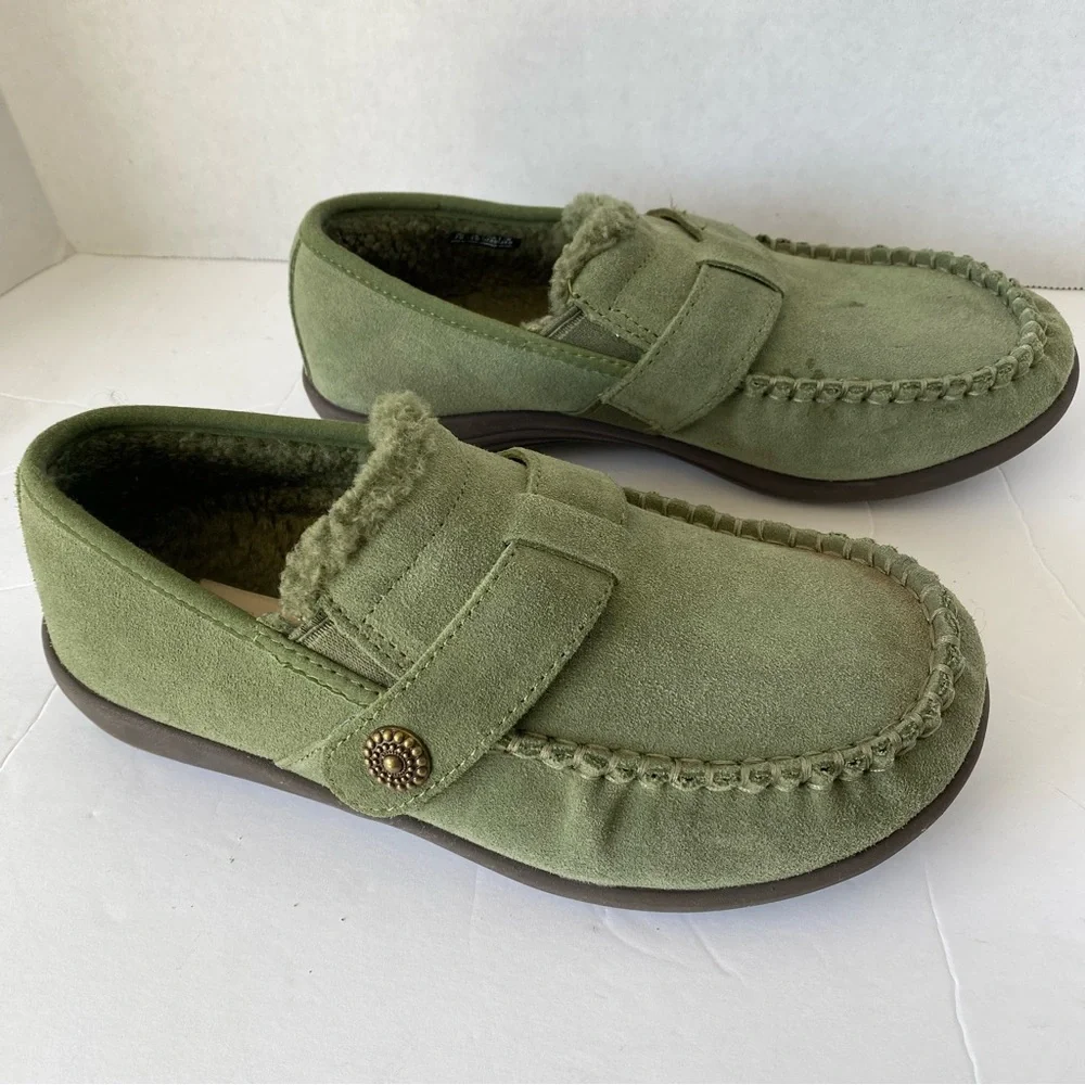 REVITALIGN Olive Womens Slip-On Loafers - Sz 7 - Picture 1 of 12